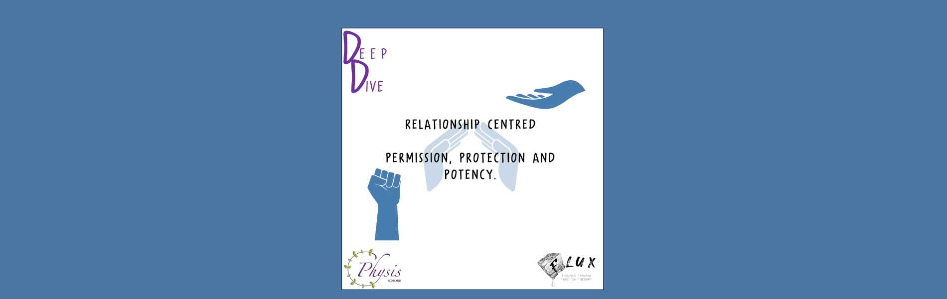 Relationship Centred Permission, Protection and Potency